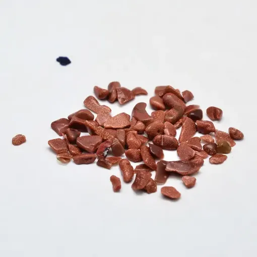 piedras semi preciosas goldstone picadillo chip 2 8mms paquete 500grs 0