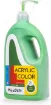 pintura acrilica versatil multiuso meeden envase dispensador 2lts color light green verde claro 0
