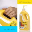 pintura acrilica versatil multiuso meeden envase dispensador 2lts color mide yellow amarillo 2