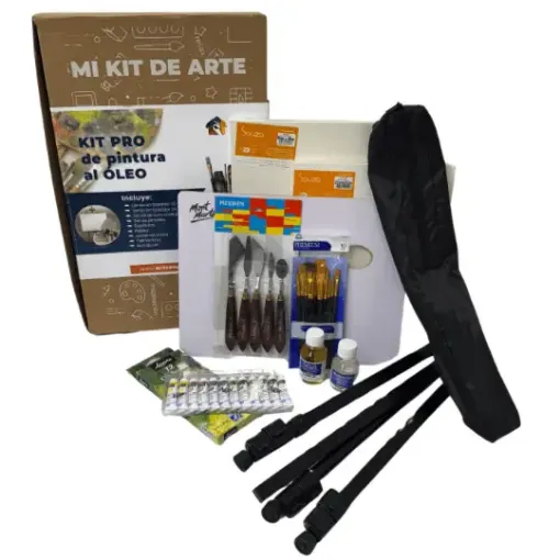 kit profesional pintura oleo 0