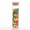 frasco vidrio 110x30mms 60ml tapon corcho por unidad 1