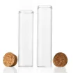 frasco vidrio 60x30mms 25ml tapon corcho por unidad 2
