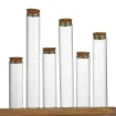 frasco vidrio 40x30mms 15ml tapon corcho por unidad 1