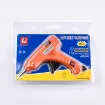 pistola para silicona barra chica 20w interruptor encendido apagado color naranja lb a6 1