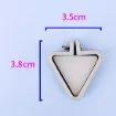 mini bastidor madera aro para bordar punto cruz por 10 unidades modelo triangular 38x35mms 0