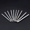 set 10 herramientas para cuero perforadores sacabocados acero 10cms 0