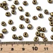 mostacillas grandes cuentas mostacillon 4x2 5mms paquete 50gs 500 cuentas color oro viejo 2