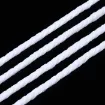 cordon algodon 3mms para macrame rollo 100mts color blanco 1