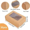 caja carton kraft armable visor 85x60x30mms por unidad 1