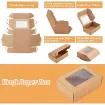 caja carton kraft armable visor 85x60x30mms por unidad 6