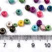 mostacillas grandes cuentas mostacillon 4x2 5mms paquete 50gs 500 cuentas multicolor 4