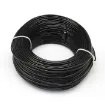 alambre aluminio flexible 1 2mm espesor rollo 10mts color negro 0