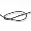 alambre aluminio flexible 1 2mm espesor rollo 10mts color negro 2