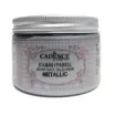pasta relieve textil acrilica metalizada cadence metallic para tela x150ml color silver plata 0