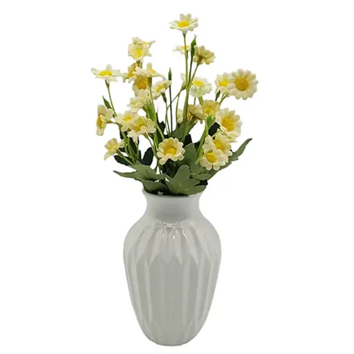 ramo mini margaritas 3cms ramo 32cms color beige 0