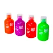 tempera poster paint secado rapido terminacion mate mont marte x250ml color naranja fluor 0