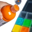 tempera poster paint secado rapido terminacion mate mont marte x250ml color purpura fluor 3