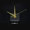 maquina reloj segundero continuo perno largo 18mms juego agujas doradas 70 95 129mms 1