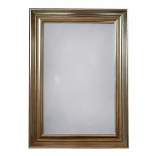 marco cuadro madera para foto lamina pie medida 21 5x33cms marco 4cms color plateado 0