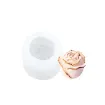 molde silicona grado alimenticio para resina epoxi masas modelo rosa 3d 32x27mms 0