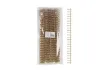 espiral metalico doble 12 7mms a4 23 loops ibi craft para encuadernacion a4 100 hojas unidad oro 0