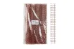 espiral metalico doble 22mms a4 23 loops ibi craft para encuadernacion a4 200 hojas unidad oro rosa 0