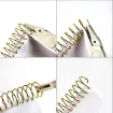 espiral metalico doble 12 7mms a4 23 loops ibi craft para encuadernacion a4 100 hojas unidad rosado 3