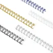 espiral metalico doble 12 7mms a4 23 loops ibi craft para encuadernacion a4 100 hojas unidad blanco 7