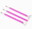 set herramientas para pintura diamantes art gem 5d x3 herramientas medidas diferentes 0