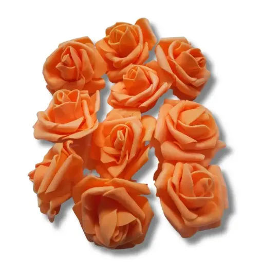 rosa foam goma eva 5cms paquete 10 unidades color salmon 0