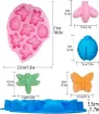 molde silicona para fabricar jabones artesanales 28x21cms x8 motivos insectos 2