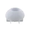 molde acrilico transparente para velas resina epoxi modelo shell ostra concha marina 61x32x47mms 1