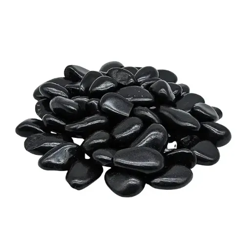 piedras decorativas negras grandes canto rodado por 800grs aprox red 0