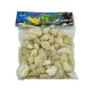 piedras decorativas beige grandes por 350grs aprox bolsa 0