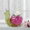 molde silicona para resina epoxi masas modelo bandeja cuenco maceta caracol 150x94x128mms 3