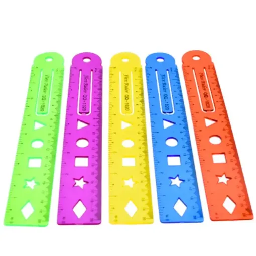 regla plastica flexible 30cms qq 1020 0