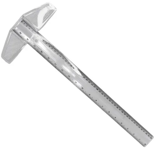 regla t acrilico para tabla 1 4 wattman 55cms 0