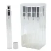 envase vidrio atomizador rociador 10ml medida 115x14mms tapa metalica por unidad 0