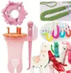 kit maquina tejer plastico wonder knitter tejedora maravillosa 2