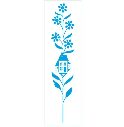 stencil marca litoarte 8 x28cms cod ste 412 0