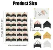 esquinero carton 2cms aplique adhesivo para scrapbooking fotos plancha x24 unidades varios colores 3