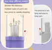 herramienta para tejer cuerda coin pinza rope knitting tool 4