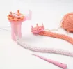 kit maquina tejer plastico wonder knitter tejedora maravillosa 4