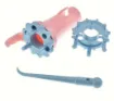 kit maquina tejer plastico wonder knitter tejedora maravillosa 7