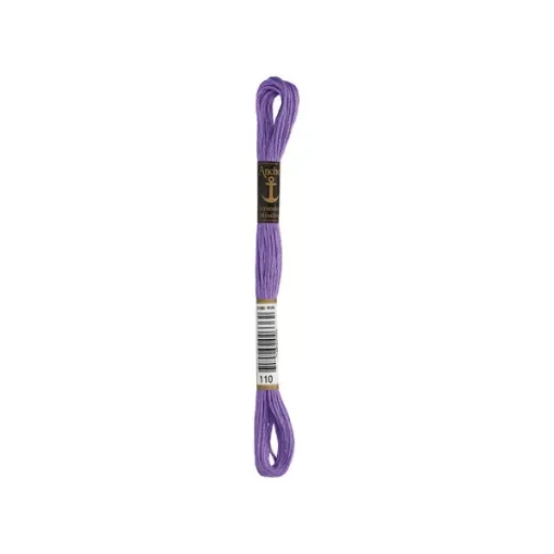 hilo bordar 100 algodon mouline anchor 8mts color 0110 verde claro 0