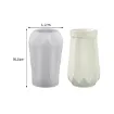 molde silicona para resina epoxi modelo florero jarron 65x105mms 0