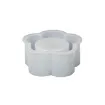 molde silicona para resina epoxi modelo candelabro portavelas flor 5 petalos 88x31mms 2