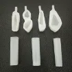 set 8 moldes silicona para resina epoxi modelos gemas joyas x8 moldes 2