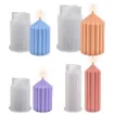 molde silicona para velas resina epoxi modelo columna 50x121mms 0