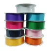 cinta raso doble faz acrocel no 5 25mm rollo 20mts color coral 1